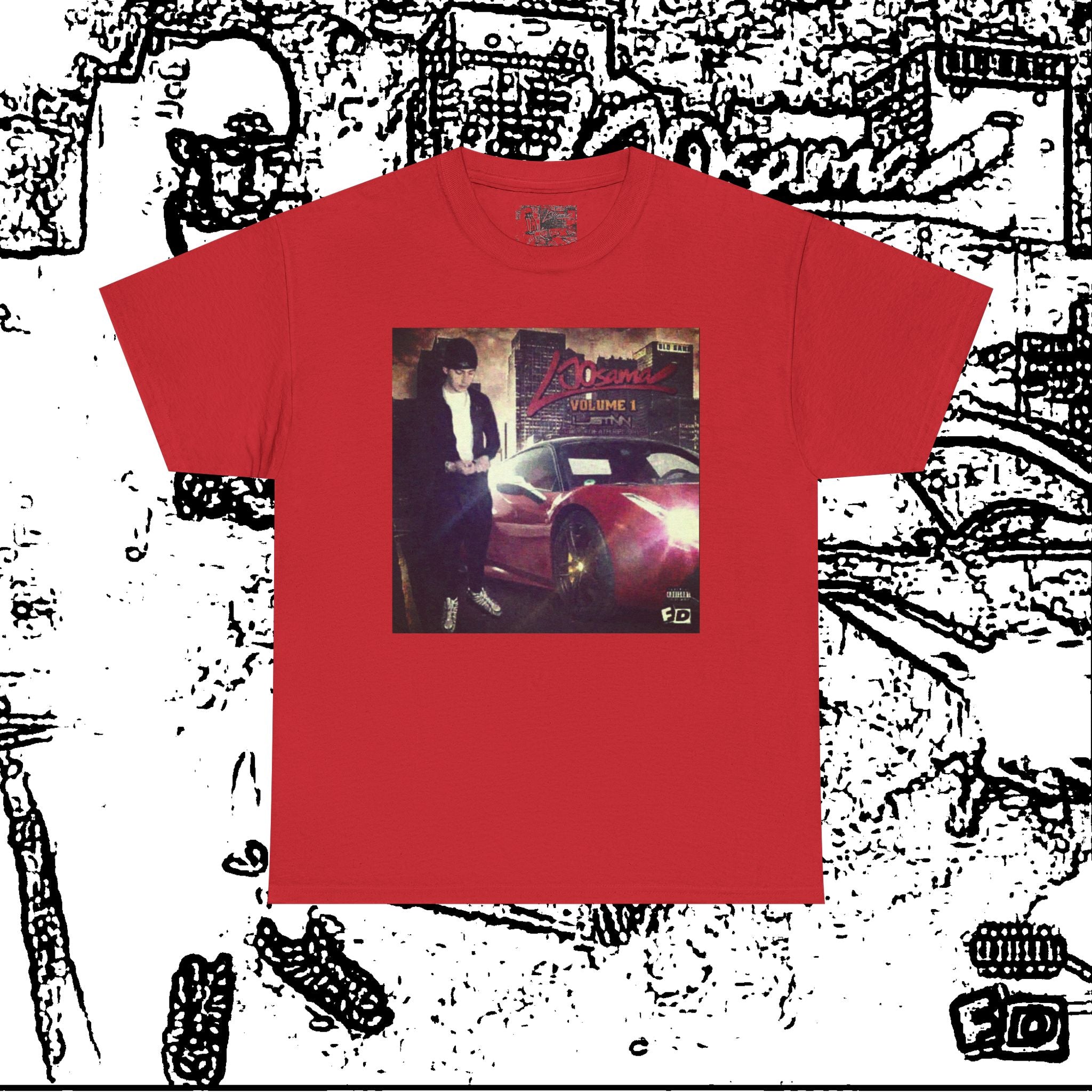 LJOsama Cover Heavy Cotton Tee