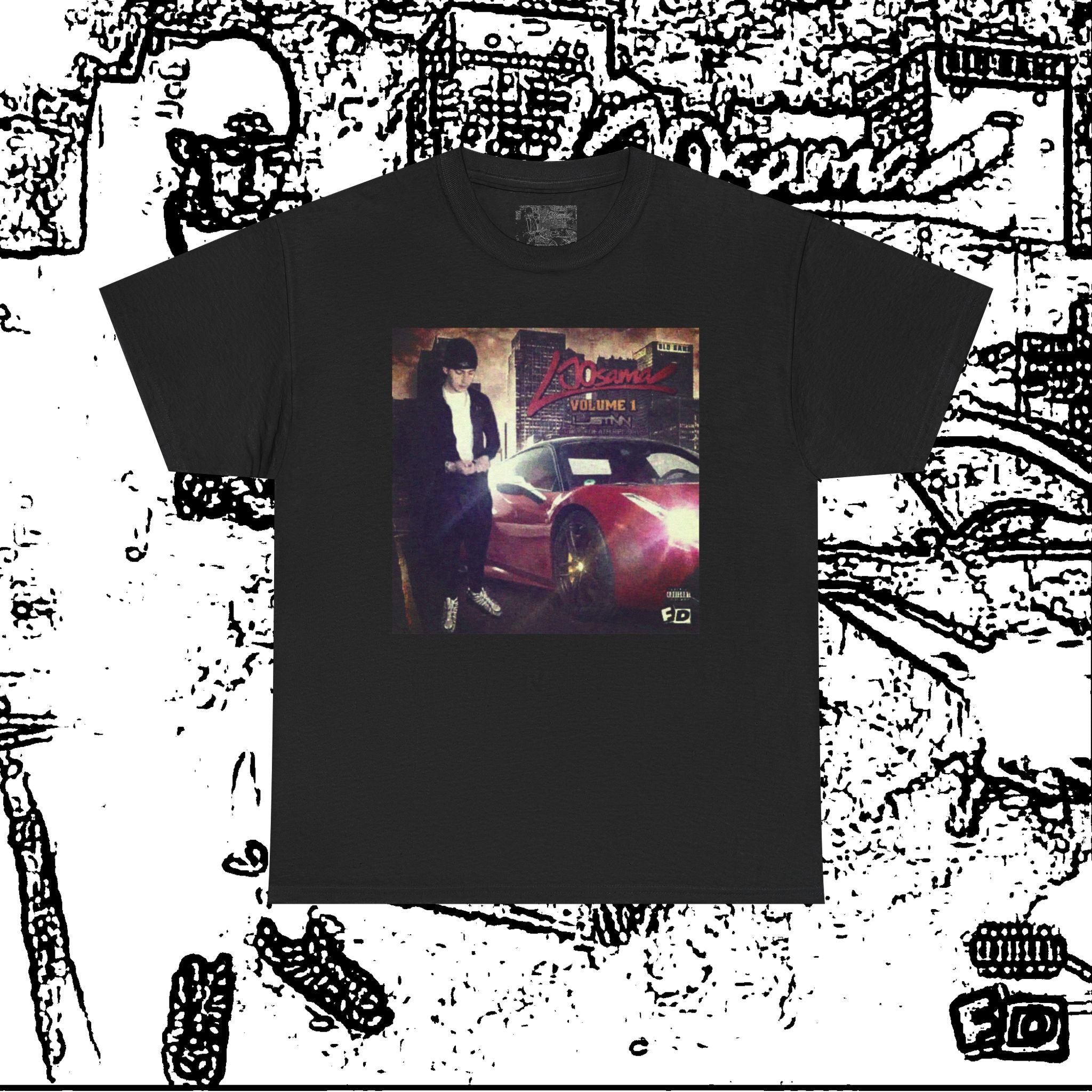 LJOsama Cover Heavy Cotton Tee