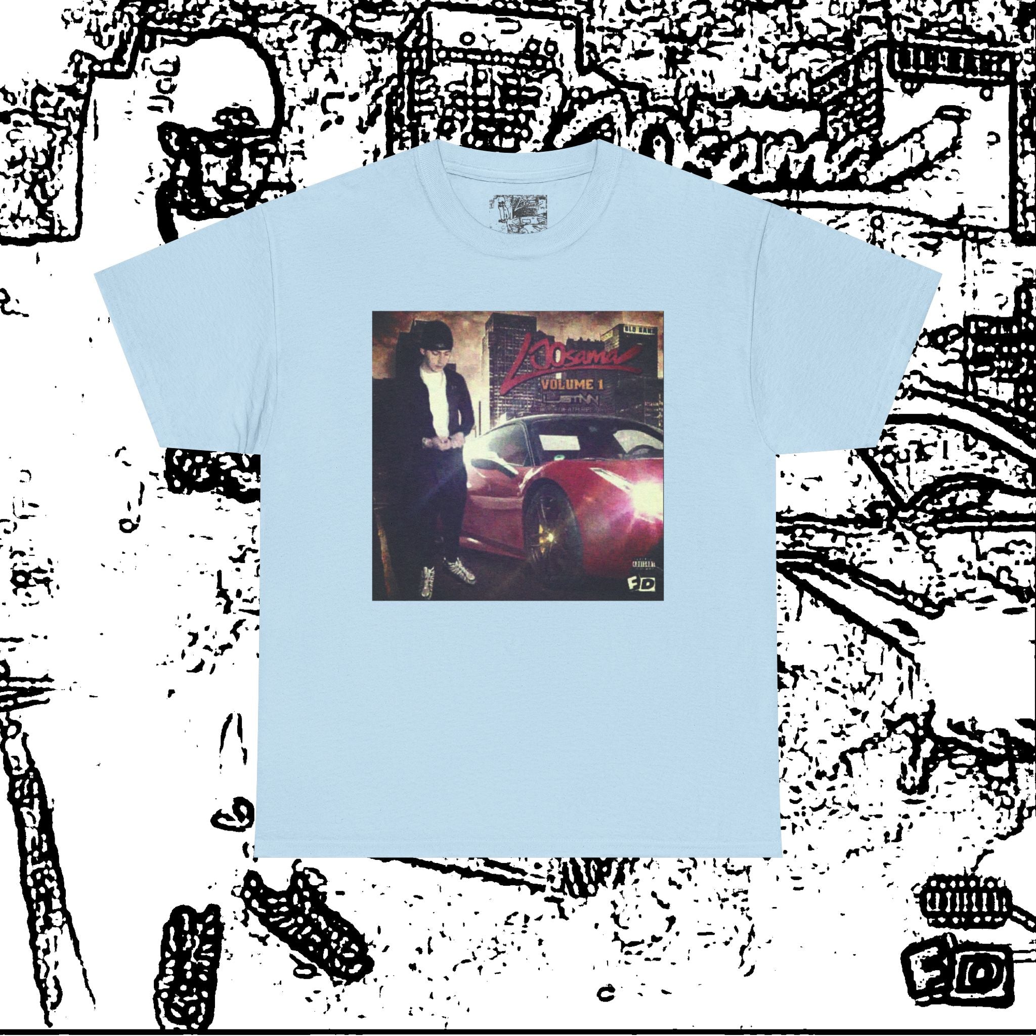 LJOsama Cover Heavy Cotton Tee