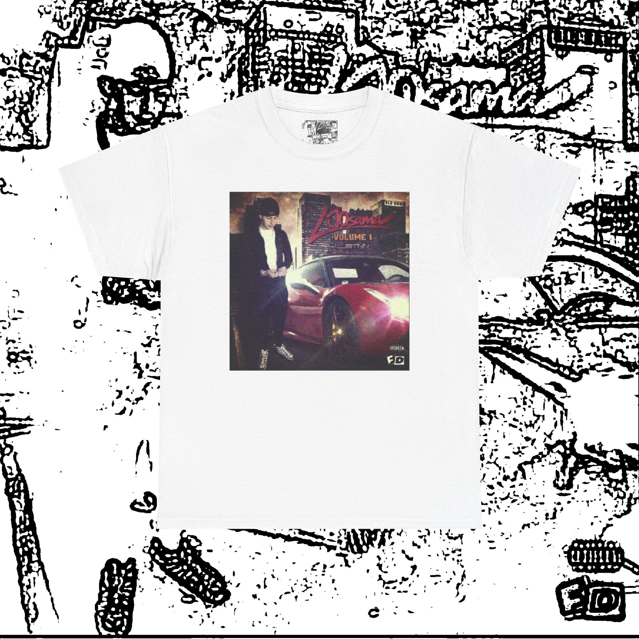 LJOsama Cover Heavy Cotton Tee